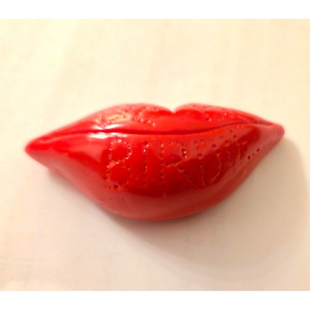 Bye Bye Birdie Plastic Red Lips Costume Accessory Red Unique Theater Prop